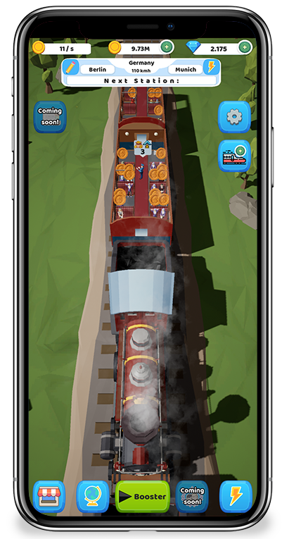 Train Idle Clicker mobile preview