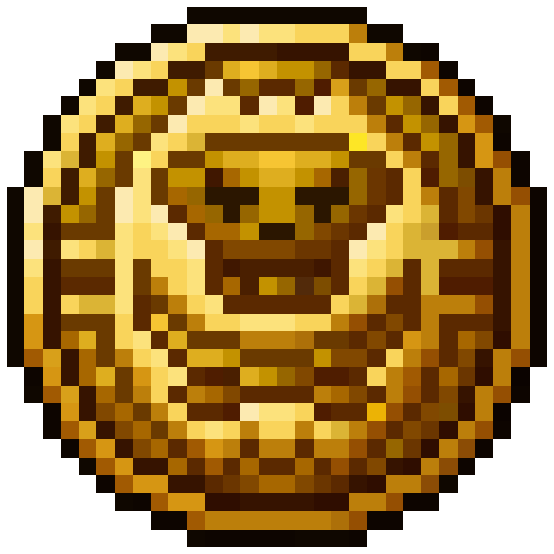 Pirate Gold Pixel Icon